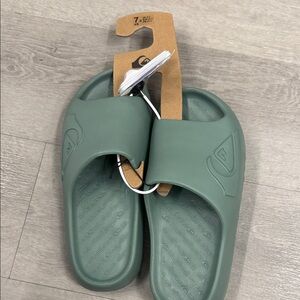 Quiksilver Olive Slide Sandals